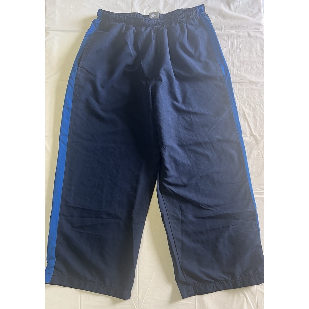 Vintage Nike Blue Windbreaker Pants Mens Size L Pre Owned (283)